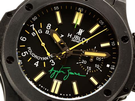 hublot ayrton senna big bang edition|Hublot Ayrton Senna .